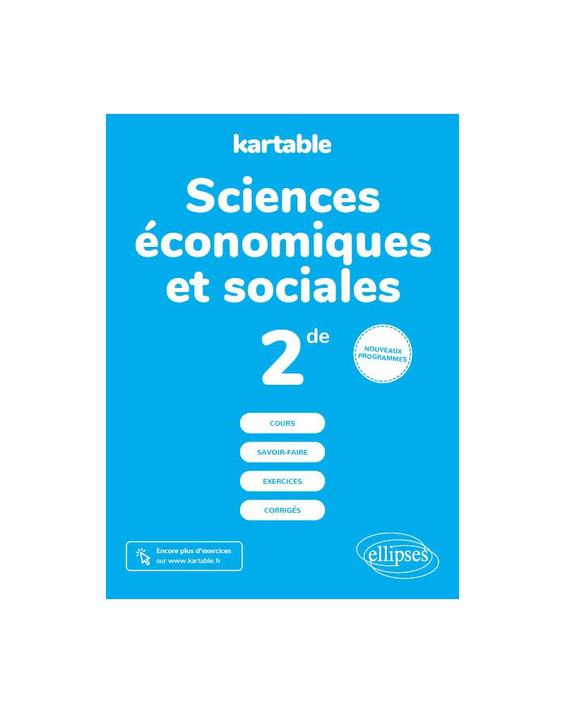 Sciences économiques et sociales - Seconde - Nouveaux programmes