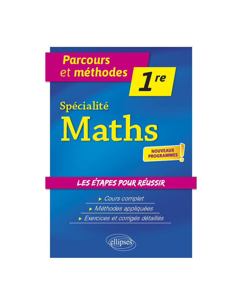 Spécialité Mathématiques - Première - nouveaux programmes