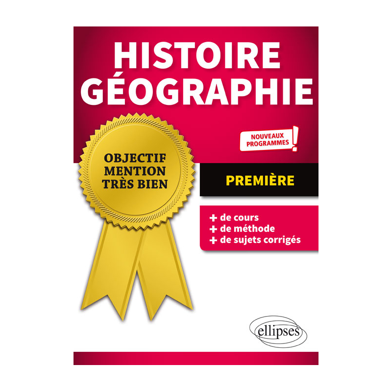 Histoire-géographie - Première - nouveaux programmes