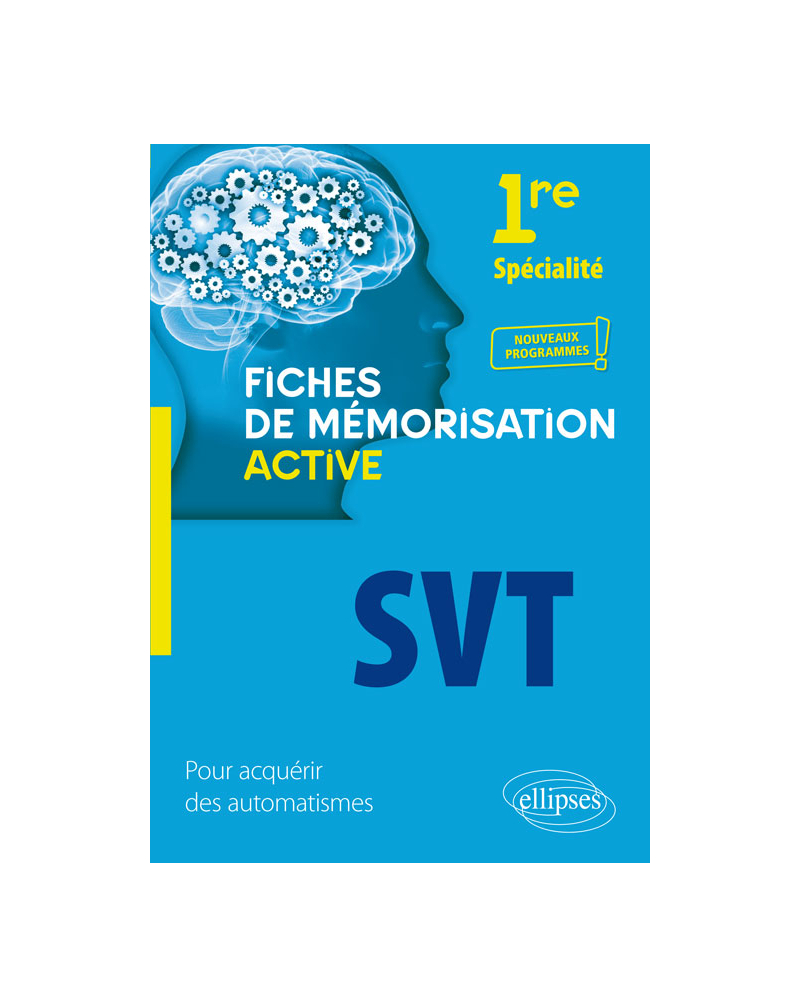 Spécialité SVT - Première - nouveaux programmes