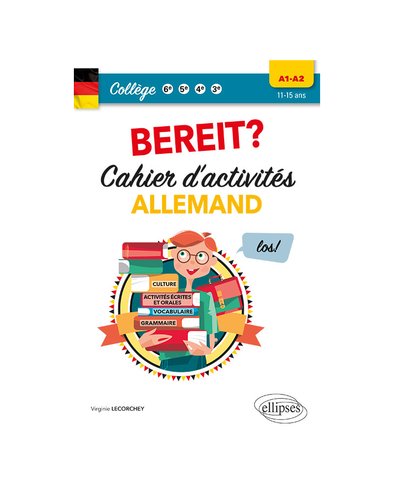 Allemand. Bereit ?  Cahier d'activités pour le collège. A1-A2 [cycle 4 (5e-4e-3e) et 6e bilangue