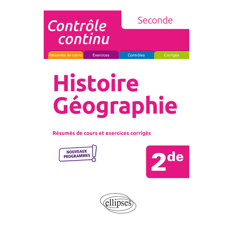 Histoire-géographie - Seconde - nouveaux programmes