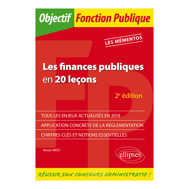 Les finances publiques en 20 leçons - 2e édition