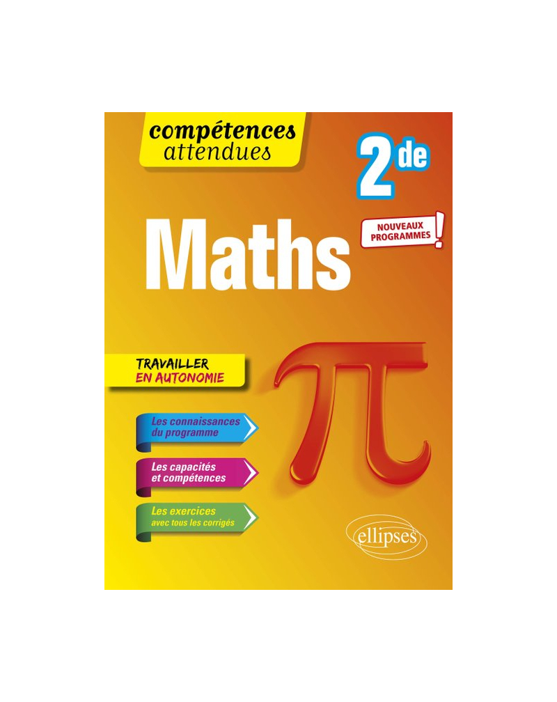 Mathématiques - Seconde - nouveaux programmes