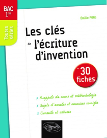 Les clés de l’écriture d’invention en 30 fiches
