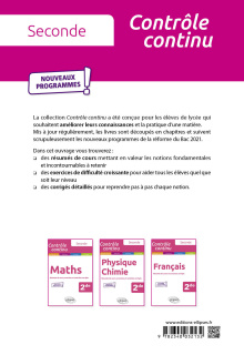 Sciences économiques et sociales - Seconde - nouveaux programmes