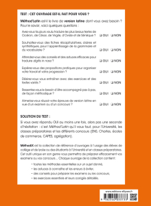 Méthod'Latin • Classes préparatoires, Université, Concours