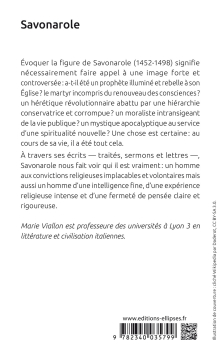 Savonarole. Glaive de Dieu