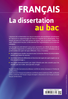 La dissertation de français au bac, Seconde Première