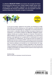 Physiologie de l’exercice physique, entraînement et santé - 2e édition