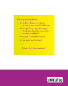 Maîtriser le calcul et le raisonnement numérique. Tous examens, tests et concours