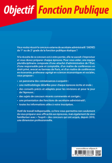 Secrétaire administratif et SAENES - 1er et 2e grades - Concours externes - 2e édition