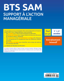 BTS SAM - Support à l'action managériale