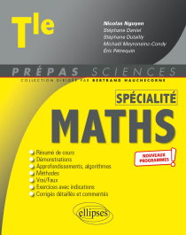 Spécialité Mathématiques - Terminale - nouveaux programmes