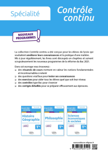 Spécialité Histoire-géographie, géopolitique & sciences politiques - Terminale - Nouveaux programmes