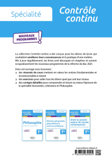 Spécialité Humanités, Littérature et Philosophie - Terminale - Nouveaux programmes