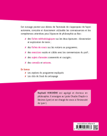 Les clés de la dissertation et de l'explication de texte en philosophie en 60 fiches. Terminale, nouveaux programmes