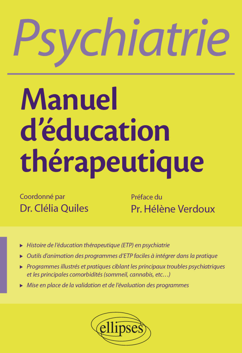 Psychiatrie - Manuel d'éducation thérapeutique