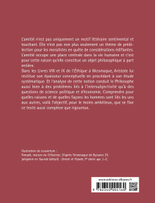 Aristote, Éthique à Nicomaque (Livres VIII et IX)