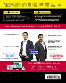 Le Grand Manuel du concours ACCES (écrits + oraux) Edition 2021 - 120 fiches, 120 vidéos de cours, 12 tests, 1000 questions + corrigés en vidéo