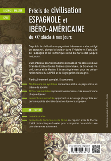Espagnol. Précis de civilisation espagnole et ibéro-américaine du XXe siècle à nos jours avec cartes mentales (CPGE, Licence, Master)