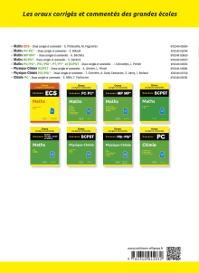 Oraux corrigés et commentés de biologie BCPST - Concours Agro-Véto