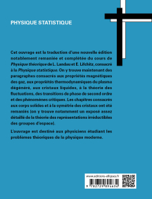 Cours de Physique théorique - Physique statistique