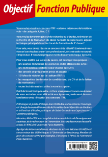 Concours ITRF - Ingénieurs, techniciens de recherche et formation de catégorie A, B et C