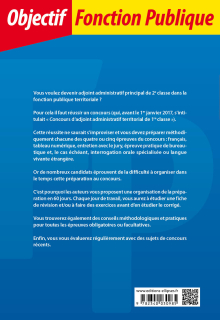 60 jours pour devenir adjoint administratif territorial principal de 2e classe - Catégorie C - 3e édition
