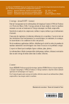 Génie énergétique - Turbomachines à fluides compressibles - Compresseurs, turbines à gaz et à vapeur, turbomoteurs d’aéronefs