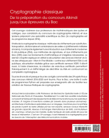 Cryptographie classique - De la préparation du concours Alkindi jusqu’aux épreuves du Bac
