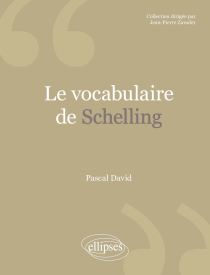 Le vocabulaire de Schelling