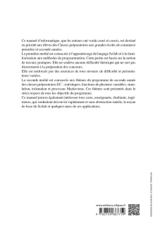 Informatique en classes préparatoires ECS/ECE/ECT 1re et 2e années - Programmation et simulation en Scilab