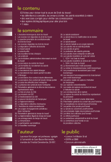 Fiches de Droit du travail  - 7e édition revue et augmentée