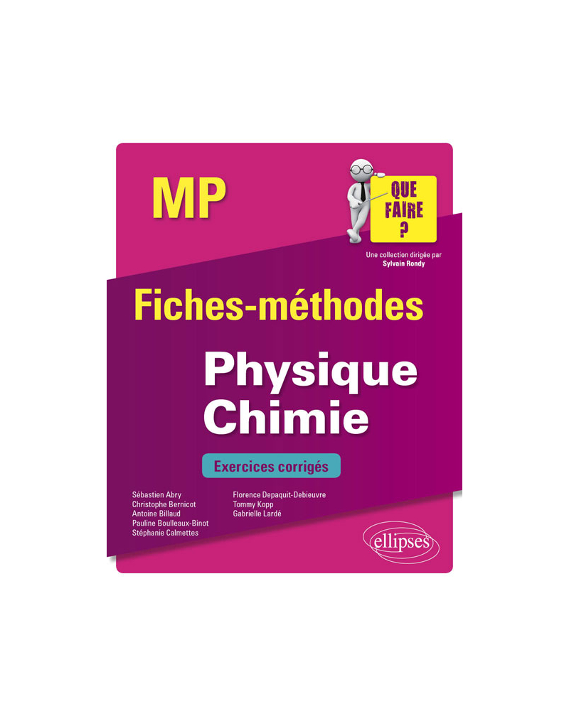 Physique-Chimie MP