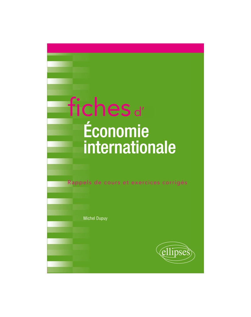 Fiches d'économie internationale
