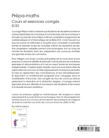 Prépa-maths - Cours et exercices corrigés ECE2
