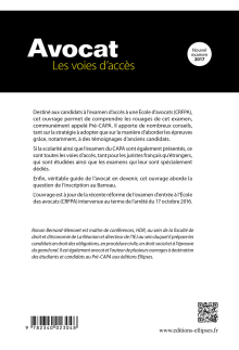 Avocat. Les voies d'accès