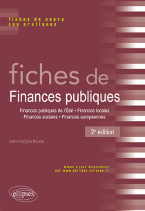 Fiches de Finances publiques - 2e édition