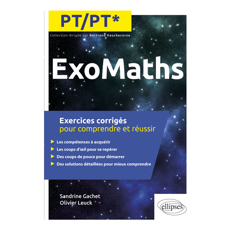 Maths PT/PT* - Exercices corrigés pour comprendre et réussir