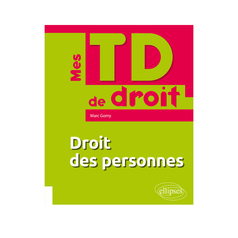 Droit des personnes