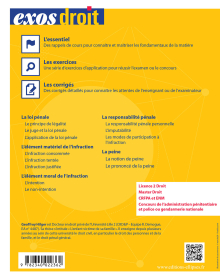 Droit pénal général - 26 Exercices d'application