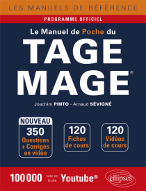 Le Manuel de poche du Tage Mage® - 120 fiches de cours, 350 questions + corrigés en vidéo