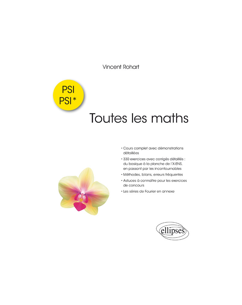 Toutes les maths en PSI-PSI*