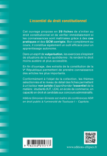 L'essentiel du droit constitutionnel - 3e édition