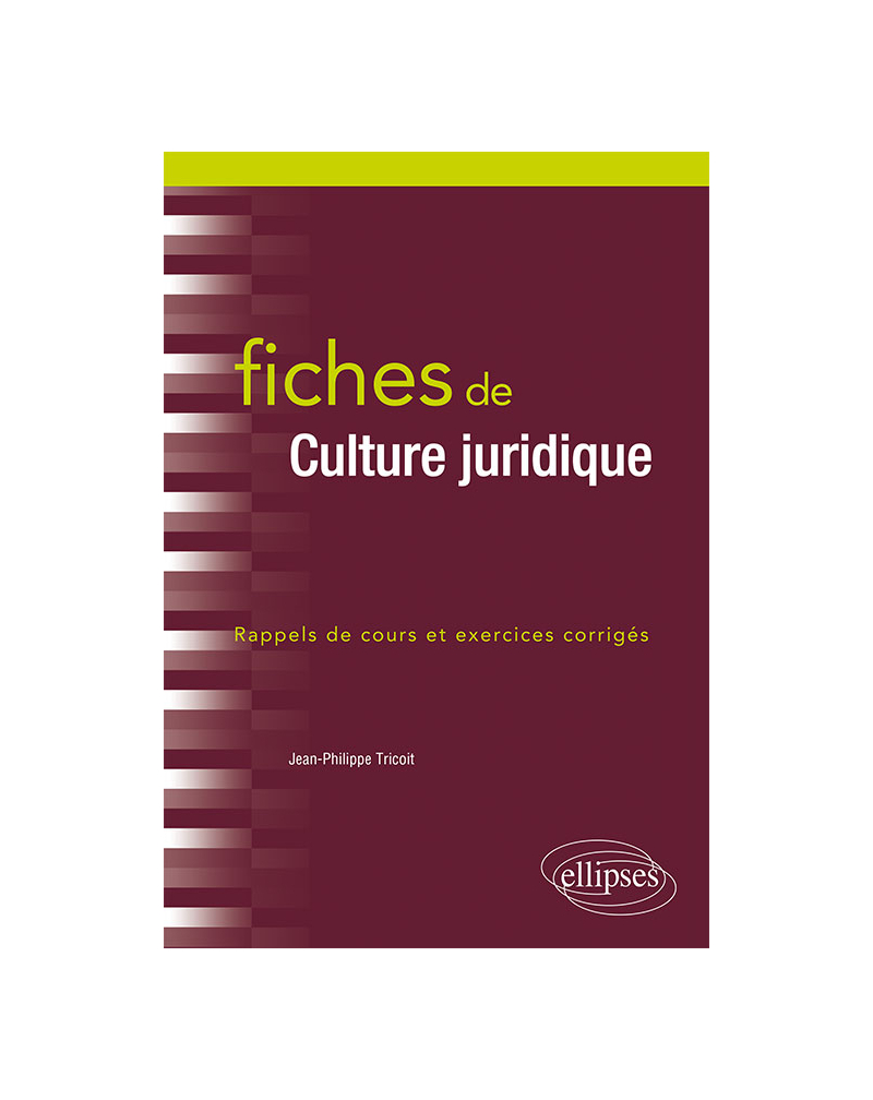 Fiches de Culture juridique