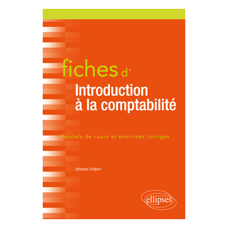 Fiches d'Introduction à la comptabilité