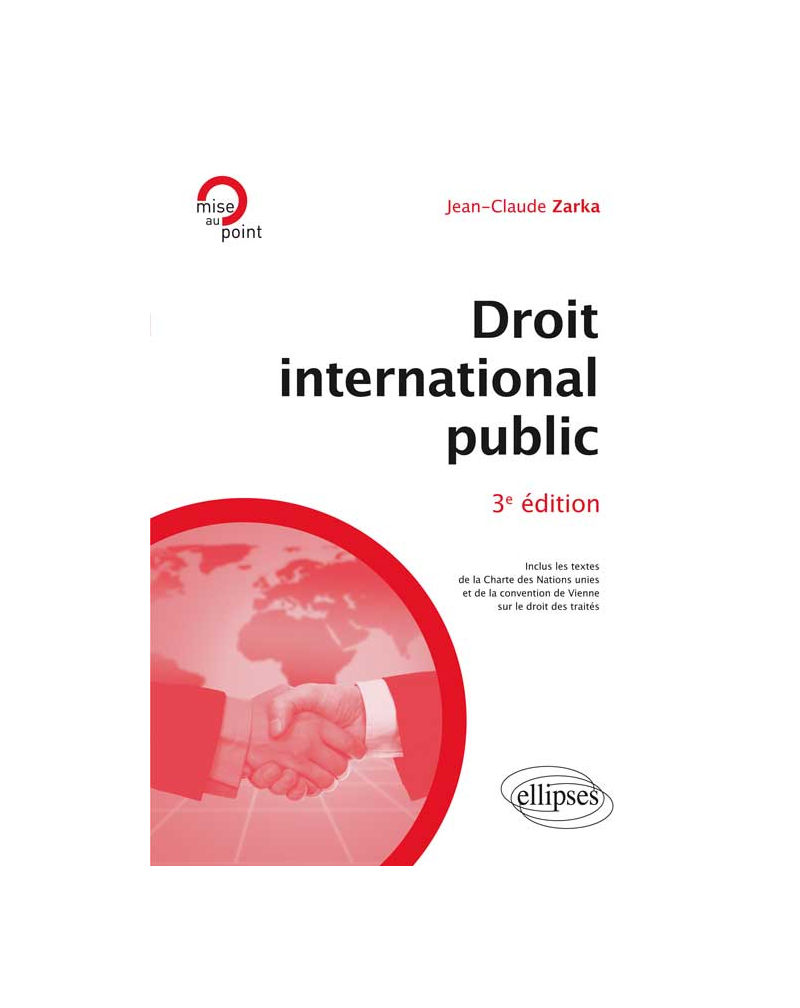 Droit international public - 3e édition