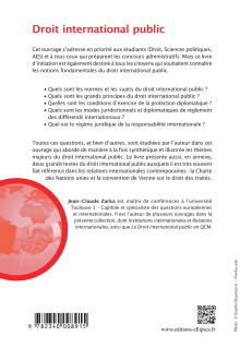 Droit international public - 3e édition