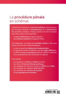 La procédure pénale en schémas, 3e édition